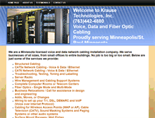 Tablet Screenshot of krausetechnologies.com